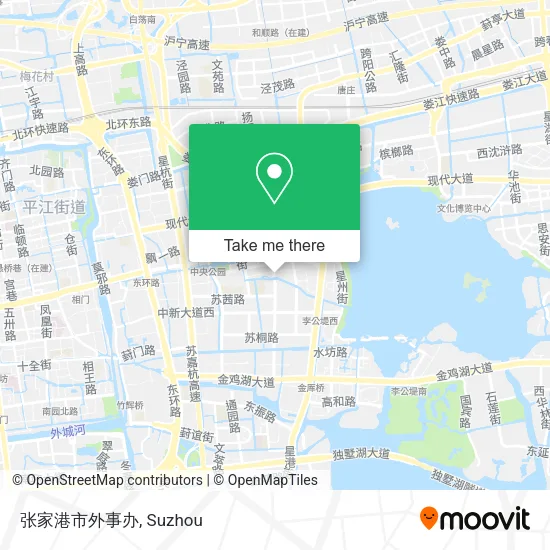 张家港市外事办 map