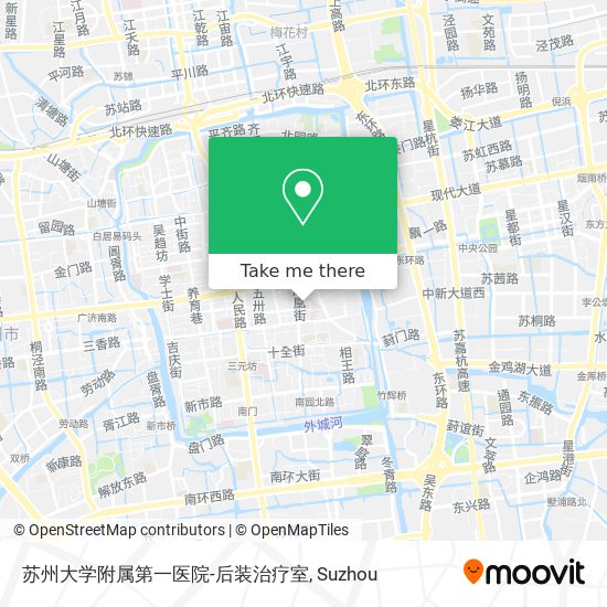 苏州大学附属第一医院-后装治疗室 map