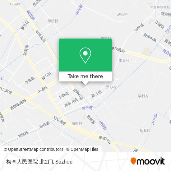 梅李人民医院-北2门 map