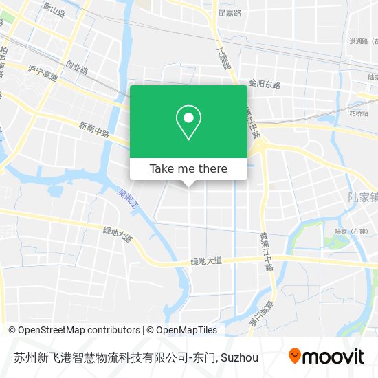 苏州新飞港智慧物流科技有限公司-东门 map