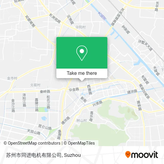 苏州市同进电机有限公司 map