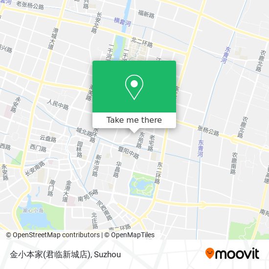 金小本家(君临新城店) map