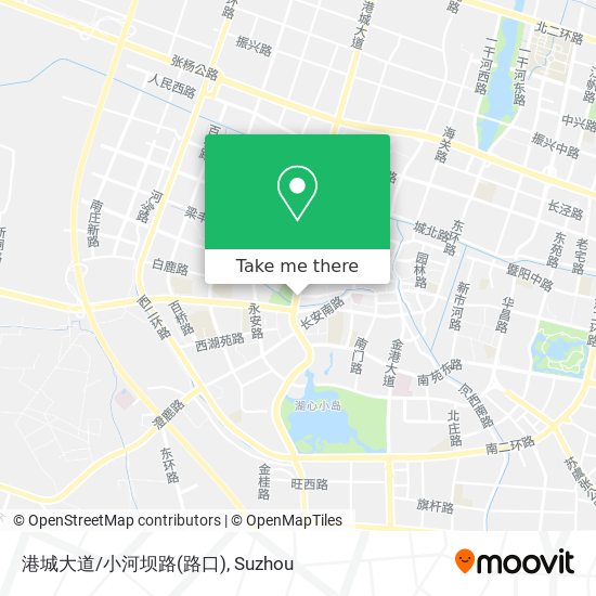 港城大道/小河坝路(路口) map