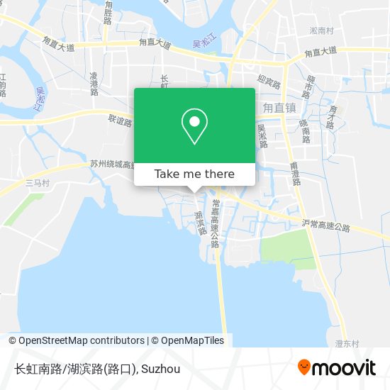 长虹南路/湖滨路(路口) map