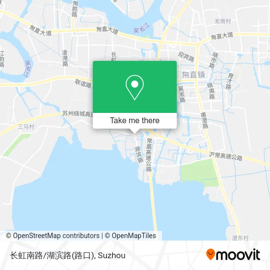 长虹南路/湖滨路(路口) map