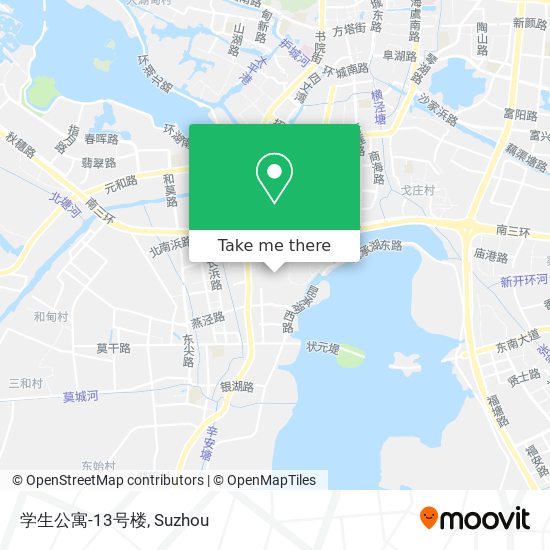学生公寓-13号楼 map