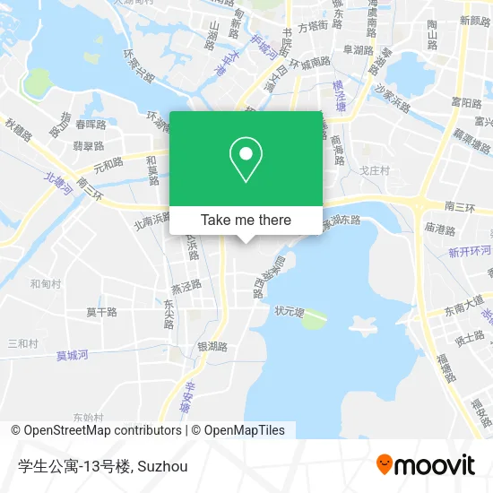 学生公寓-13号楼 map