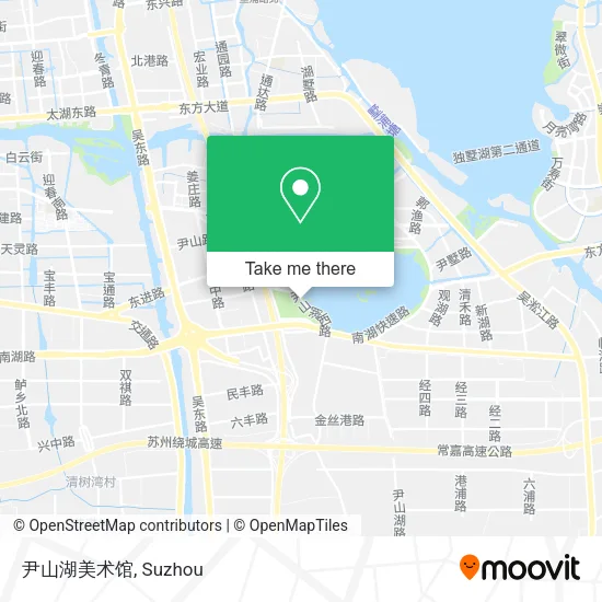 尹山湖美术馆 map