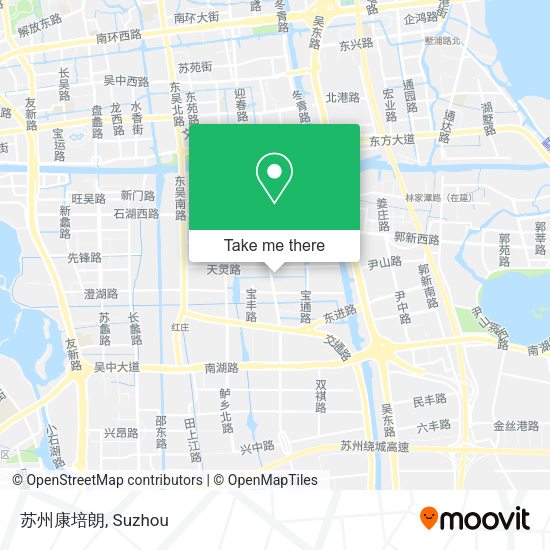 苏州康培朗 map