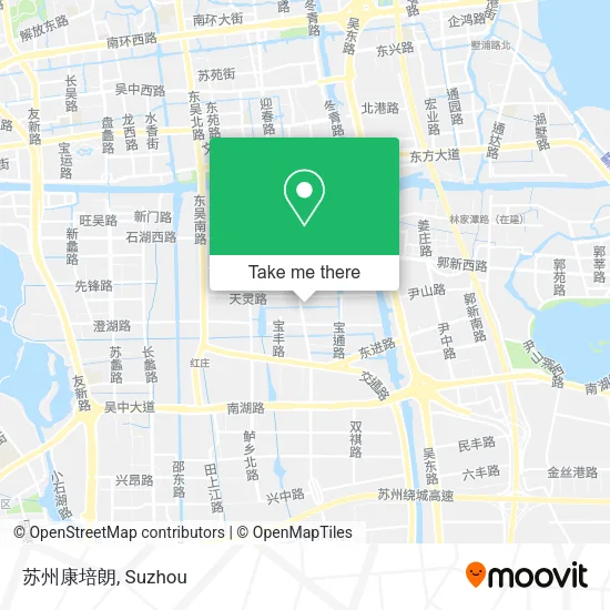 苏州康培朗 map