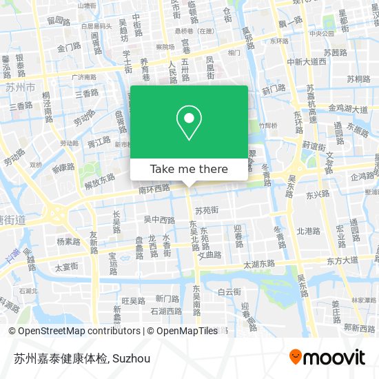 苏州嘉泰健康体检 map