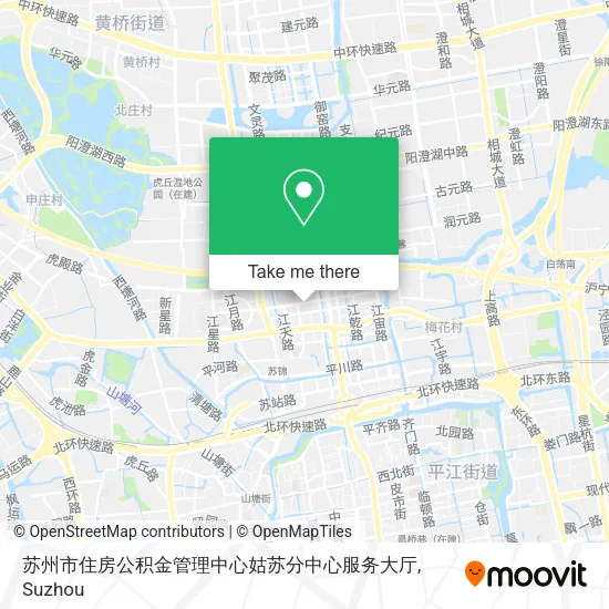 苏州市住房公积金管理中心姑苏分中心服务大厅 map
