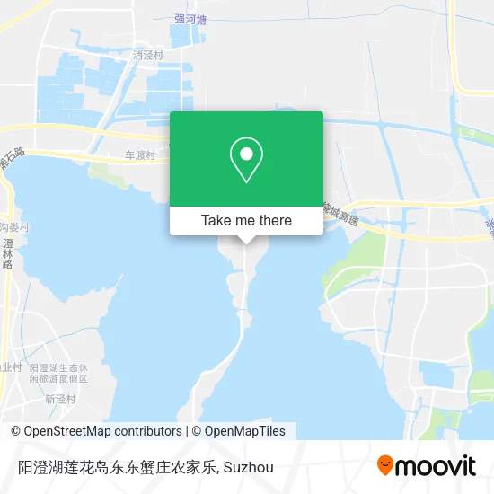 阳澄湖莲花岛东东蟹庄农家乐 map