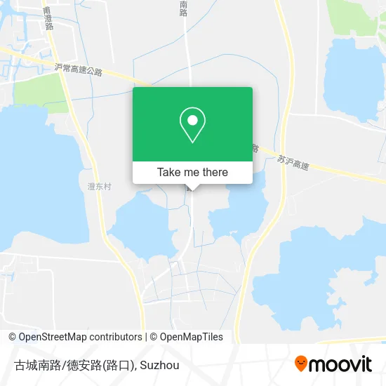 古城南路/德安路(路口) map
