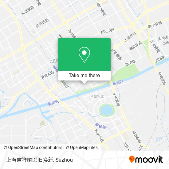 上海吉祥豹以旧换新 map