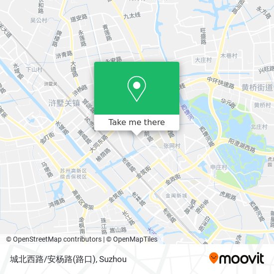 城北西路/安杨路(路口) map