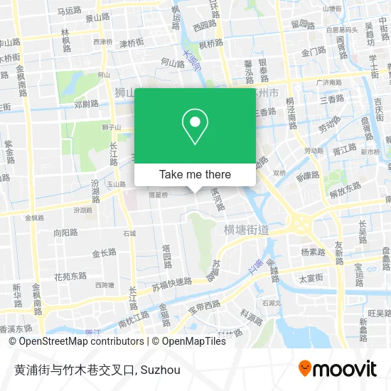 黄浦街与竹木巷交叉口 map