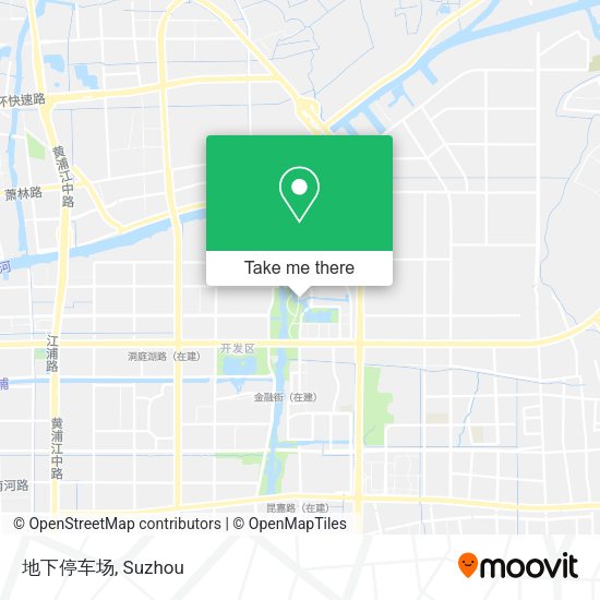 地下停车场 map