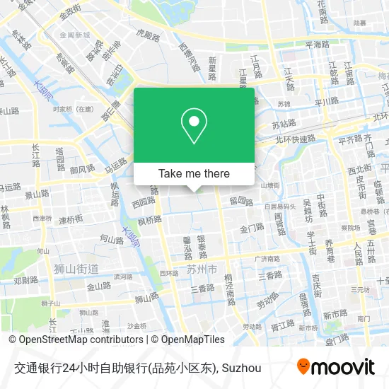 交通银行24小时自助银行(品苑小区东) map