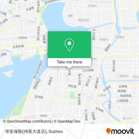 华安保险(仲英大道店) map