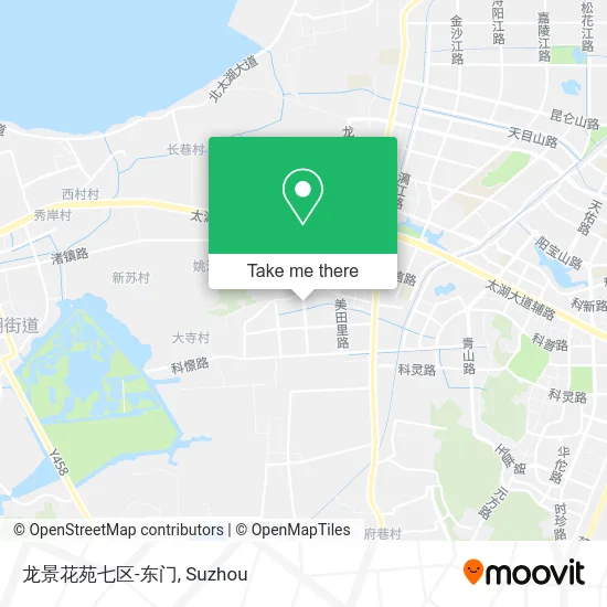 龙景花苑七区-东门 map