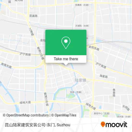 昆山陆家建筑安装公司-东门 map