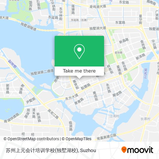 苏州上元会计培训学校(独墅湖校) map