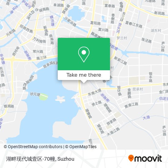 湖畔现代城壹区-70幢 map