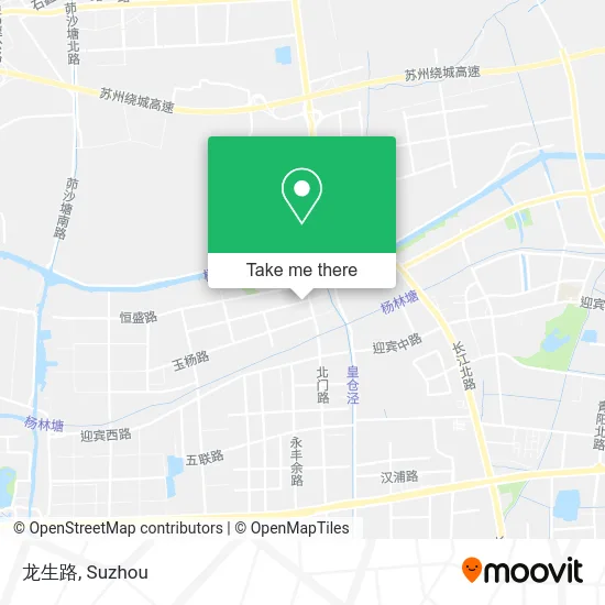 龙生路 map