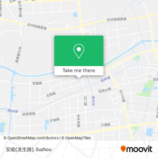 安能(龙生路) map