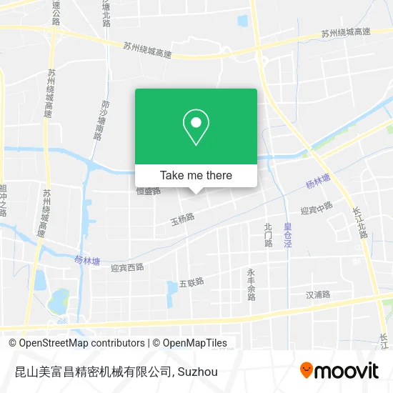 昆山美富昌精密机械有限公司 map