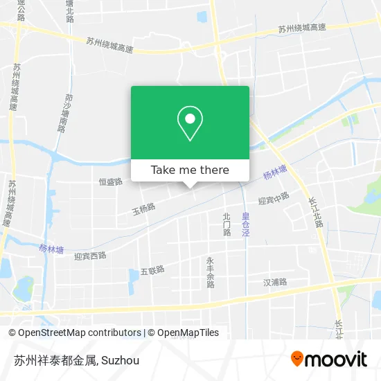 苏州祥泰都金属 map