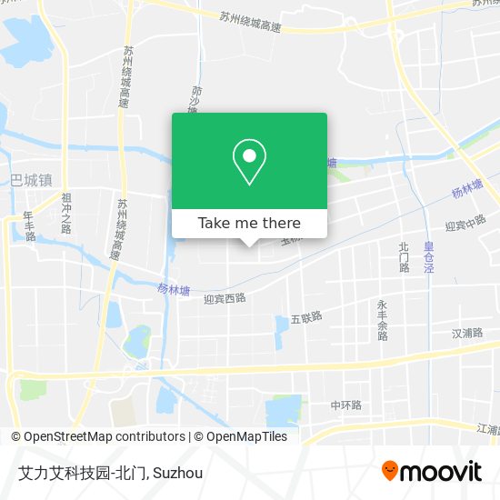 艾力艾科技园-北门 map