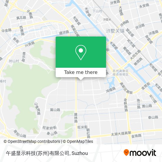 午盛显示科技(苏州)有限公司 map