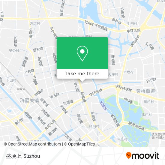 盛埂上 map