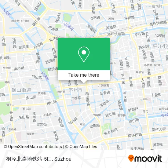 桐泾北路地铁站-5口 map