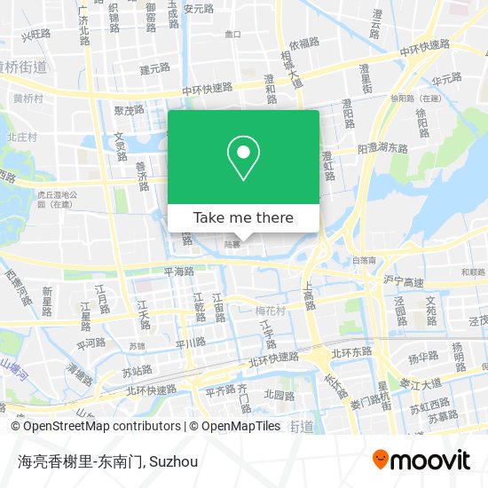 海亮香榭里-东南门 map