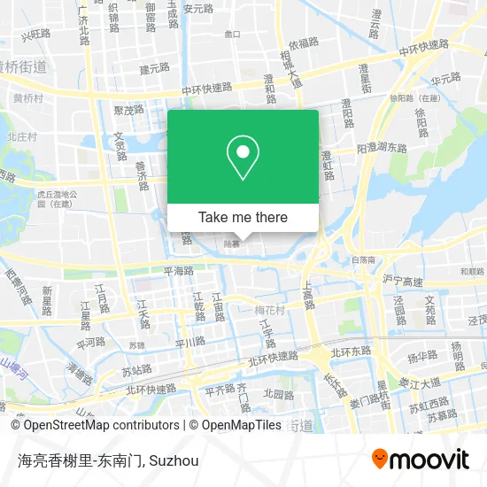 海亮香榭里-东南门 map