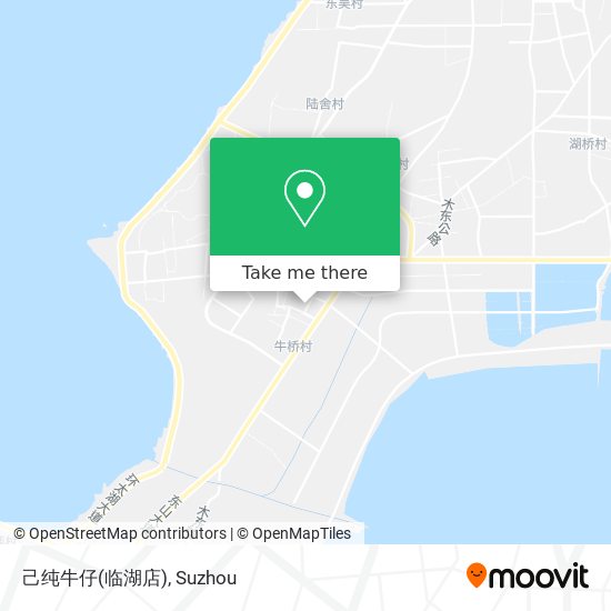 己纯牛仔(临湖店) map