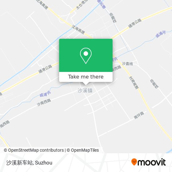 沙溪新车站 map