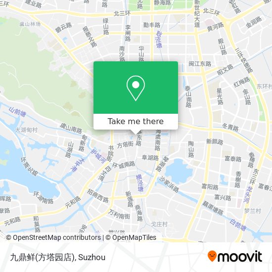 九鼎鲜(方塔园店) map