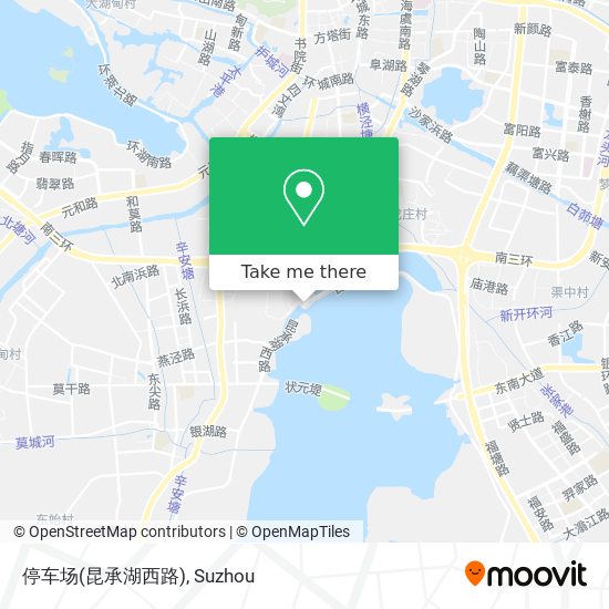 停车场(昆承湖西路) map