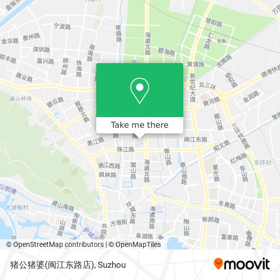 猪公猪婆(闽江东路店) map
