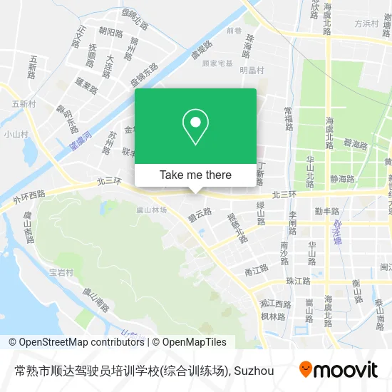 常熟市顺达驾驶员培训学校(综合训练场) map