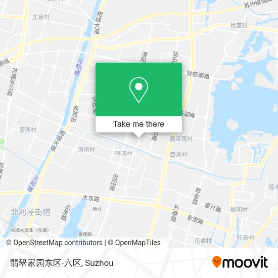 翡翠家园东区-六区 map