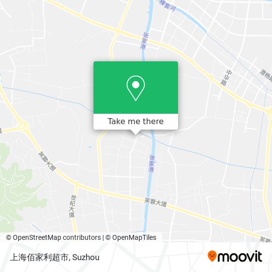 上海佰家利超市 map