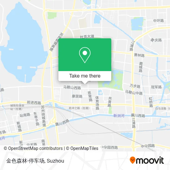 金色森林-停车场 map