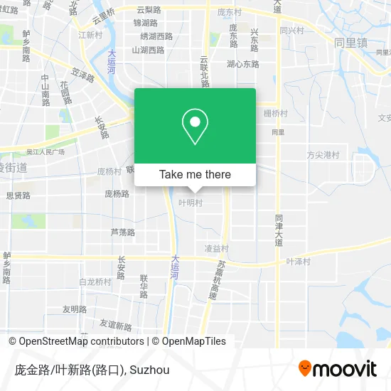 庞金路/叶新路(路口) map