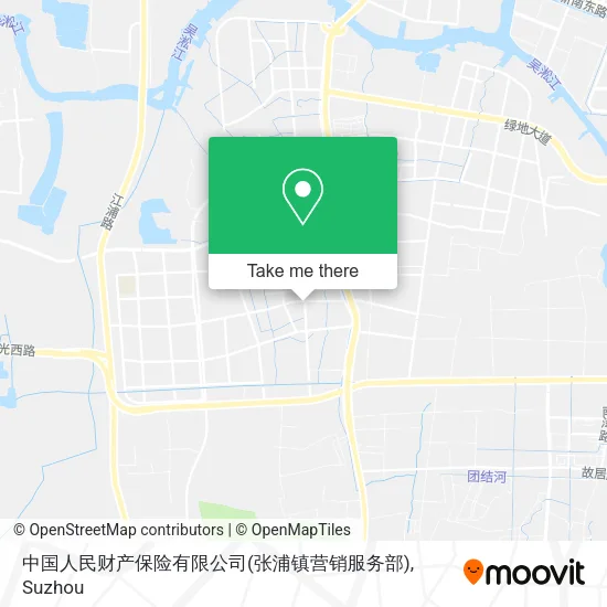 中国人民财产保险有限公司(张浦镇营销服务部) map