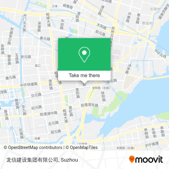 龙信建设集团有限公司 map
